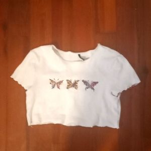 Cute stylus crop top